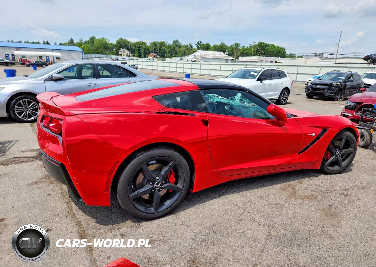 2014 Chevrolet Corvette Stingray 1Lt VIN:1G1YA2D79E5127724 - 3