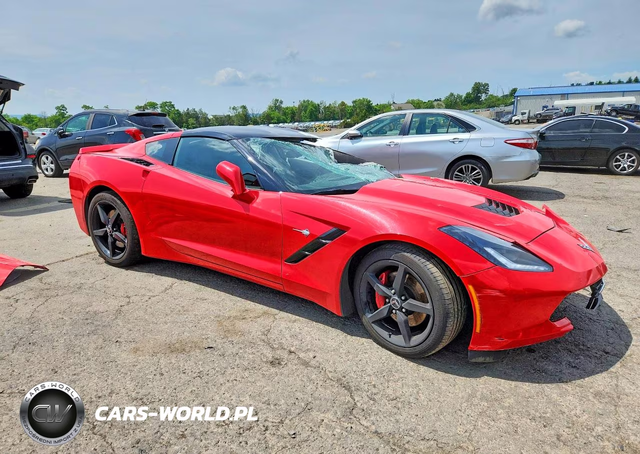 2014 Chevrolet Corvette Stingray 1Lt VIN:1G1YA2D79E5127724 - 4