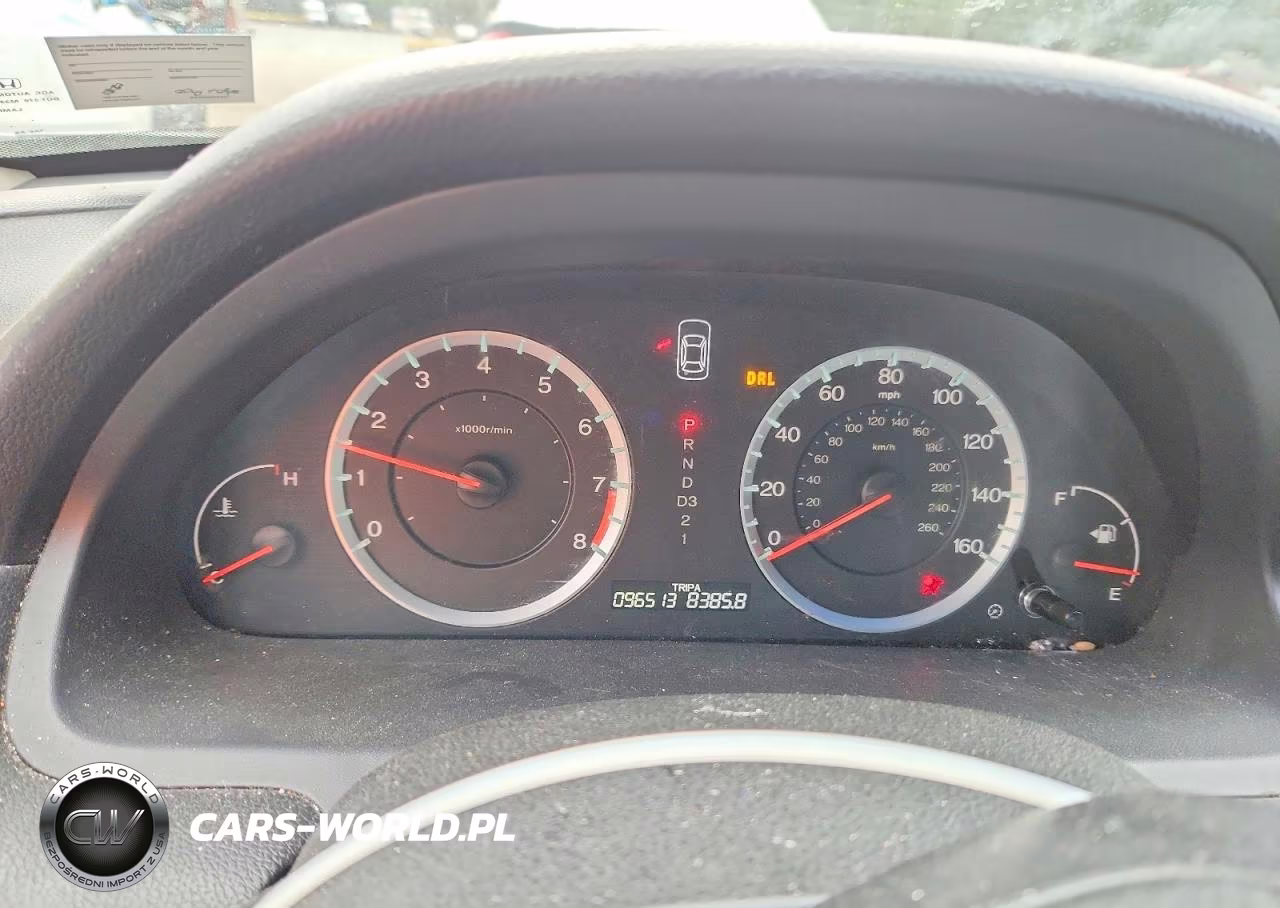 2008 Honda Accord Exl VIN:1HGCP26878A086609 - 9