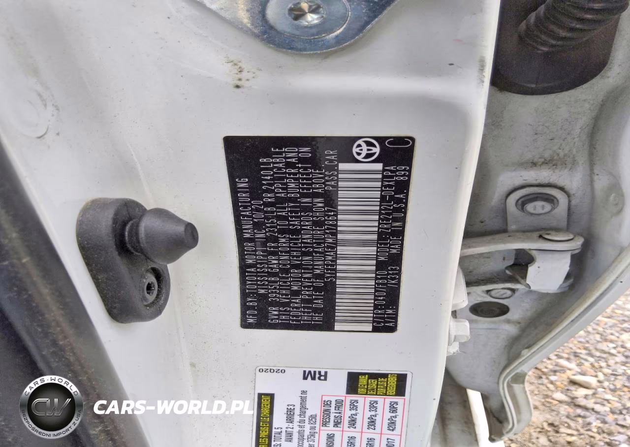 2021 Toyota Corolla Le VIN:5YFEPMAE7MP178647 - 12