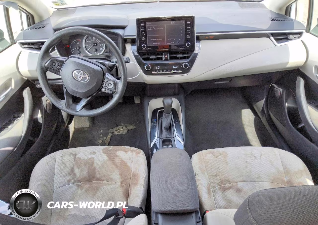 2021 Toyota Corolla Le VIN:5YFEPMAE7MP178647 - 8