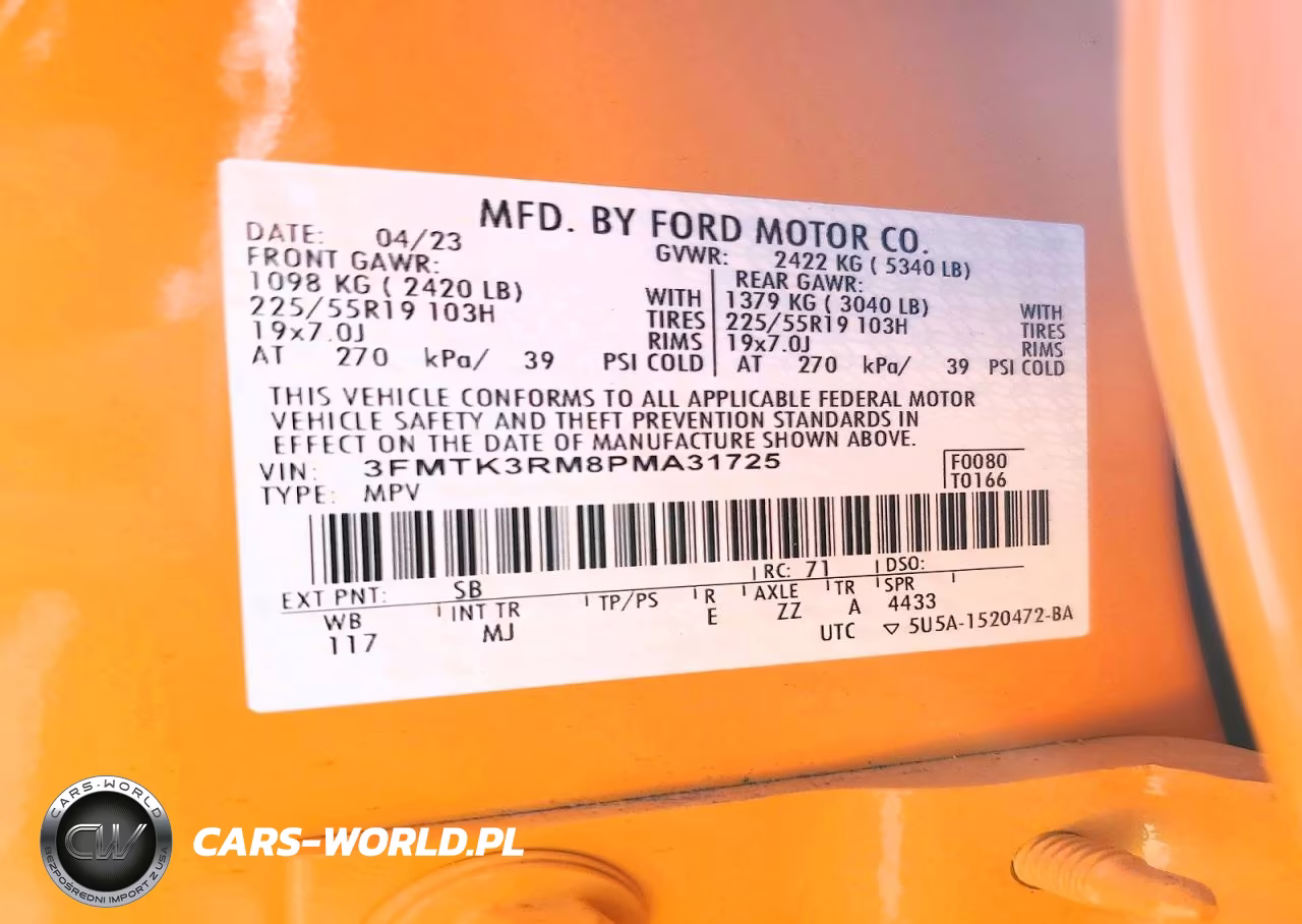 2023 Ford Mustang Mach-E Premium VIN:3FMTK3RM8PMA31725 - 13
