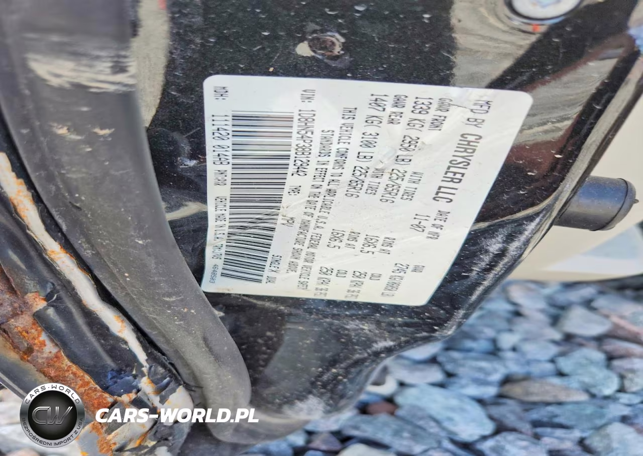 2008 Dodge Grand Caravan Sxt VIN:1D8HN54P38B129442 - 13