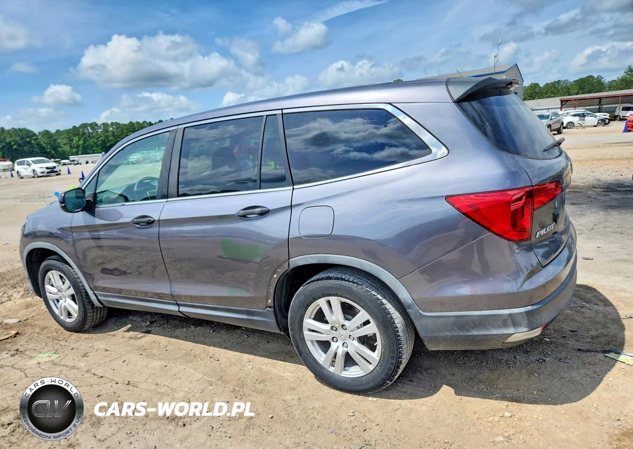 2017 Honda Pilot Lx VIN:5FNYF5H19HB003052 - 2