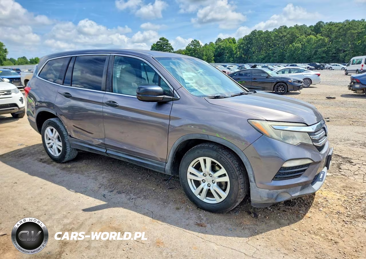 2017 Honda Pilot Lx VIN:5FNYF5H19HB003052 - 4