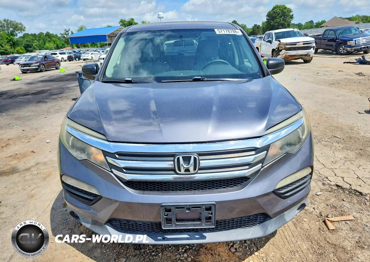 2017 Honda Pilot Lx VIN:5FNYF5H19HB003052 - 5