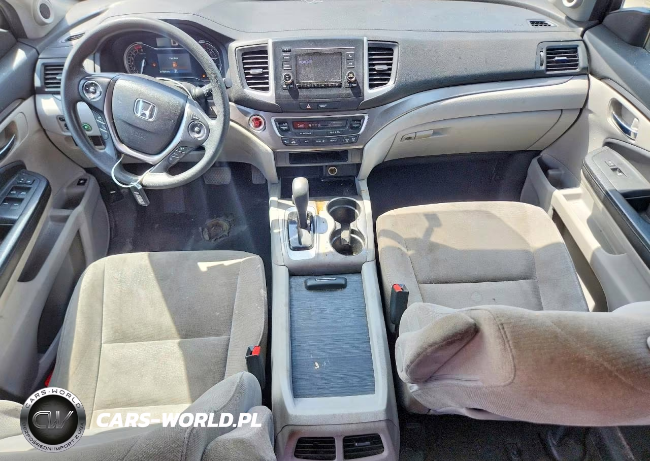 2017 Honda Pilot Lx VIN:5FNYF5H19HB003052 - 8
