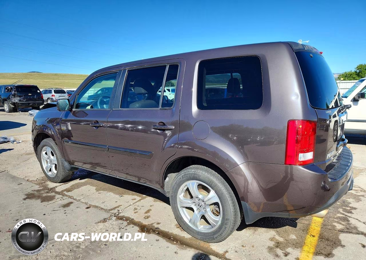 2015 Honda Pilot Exln VIN:5FNYF4H72FB034803 - 2