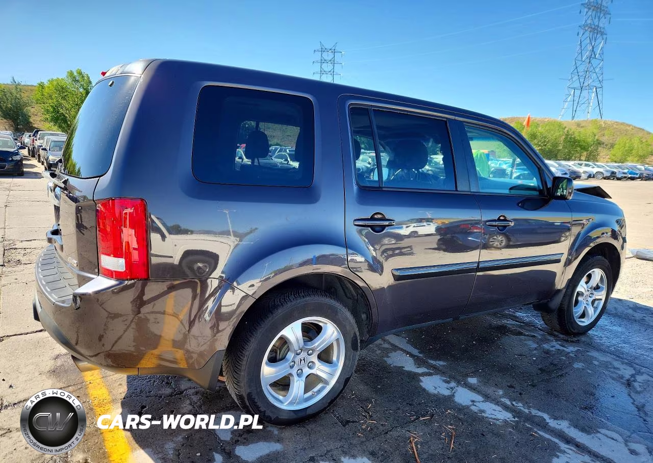 2015 Honda Pilot Exln VIN:5FNYF4H72FB034803 - 3