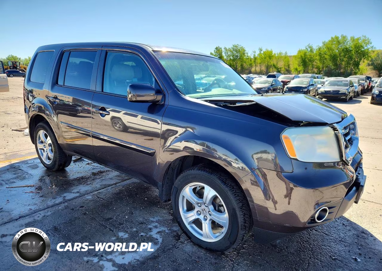 2015 Honda Pilot Exln VIN:5FNYF4H72FB034803 - 4