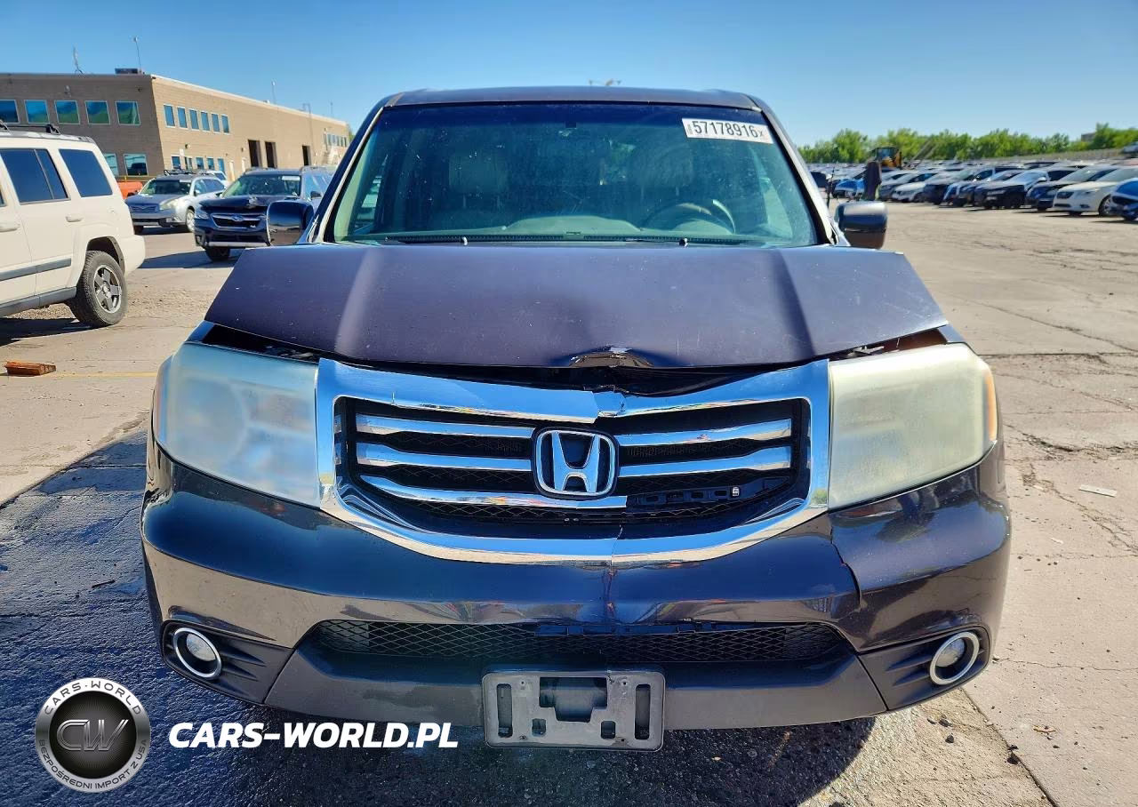 2015 Honda Pilot Exln VIN:5FNYF4H72FB034803 - 5