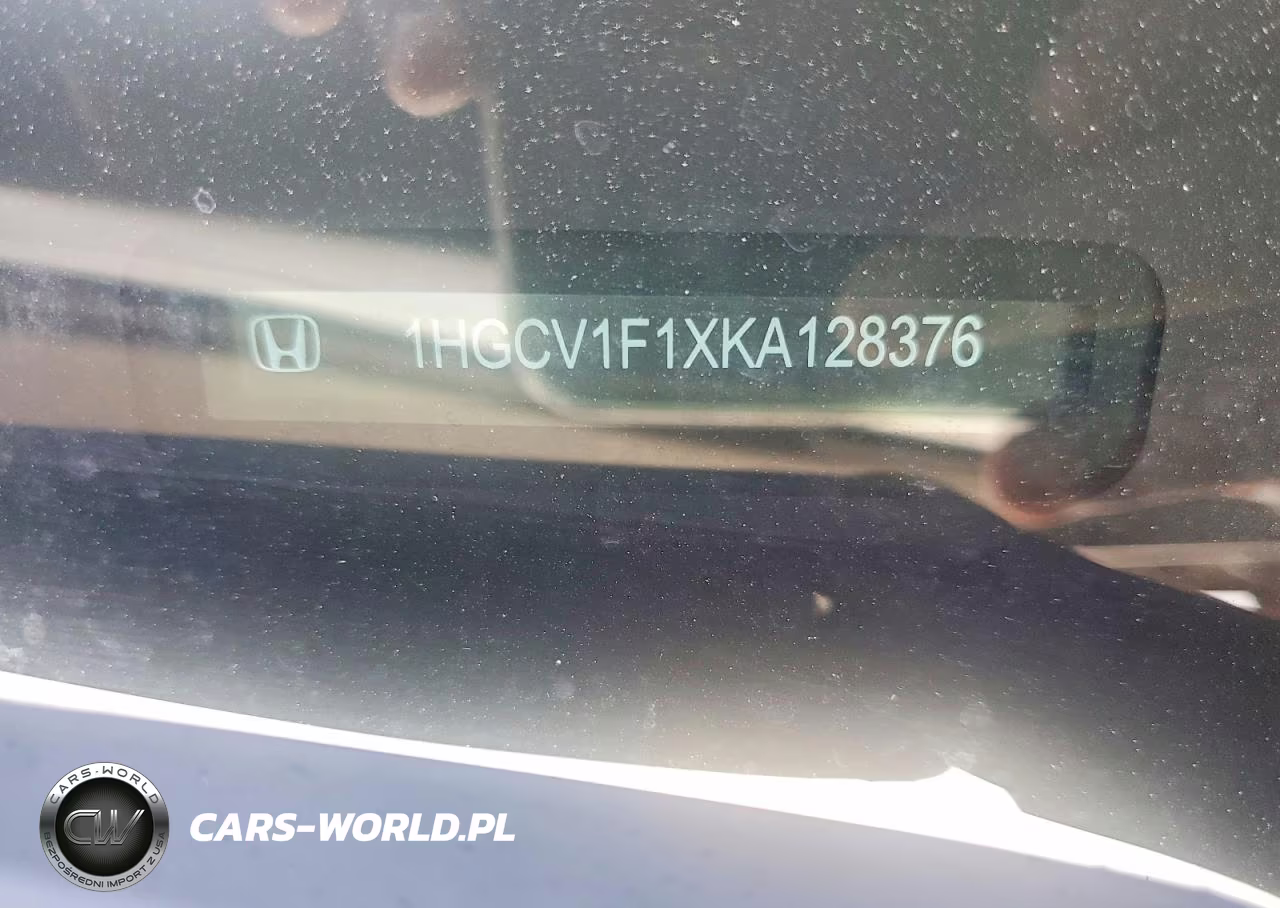 2019 Honda Accord Lx VIN:1HGCV1F1XKA128376 - 12
