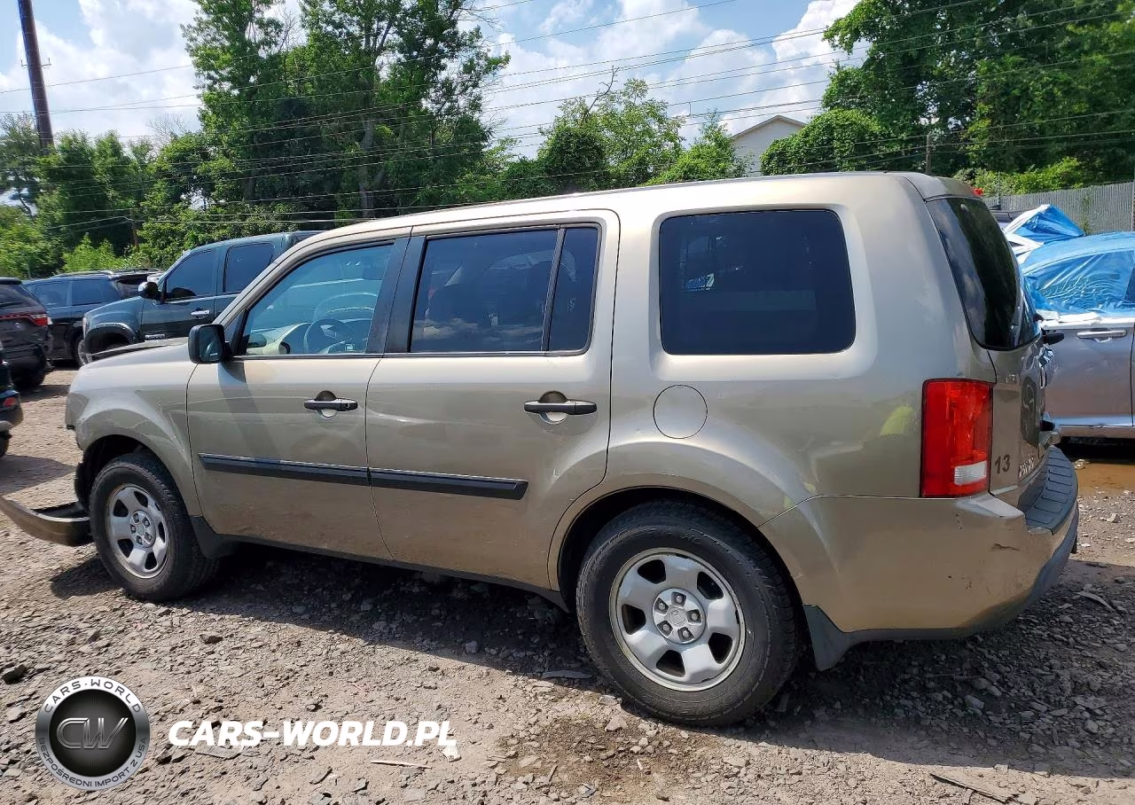 2011 Honda Pilot Lx VIN:5FNYF4H20BB097932 - 2