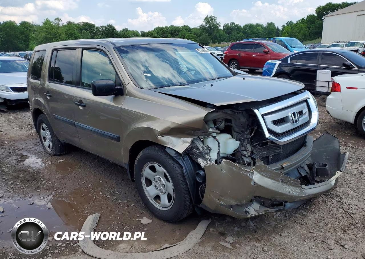 2011 Honda Pilot Lx VIN:5FNYF4H20BB097932 - 4