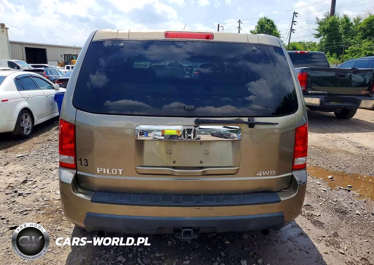 2011 Honda Pilot Lx VIN:5FNYF4H20BB097932 - 6