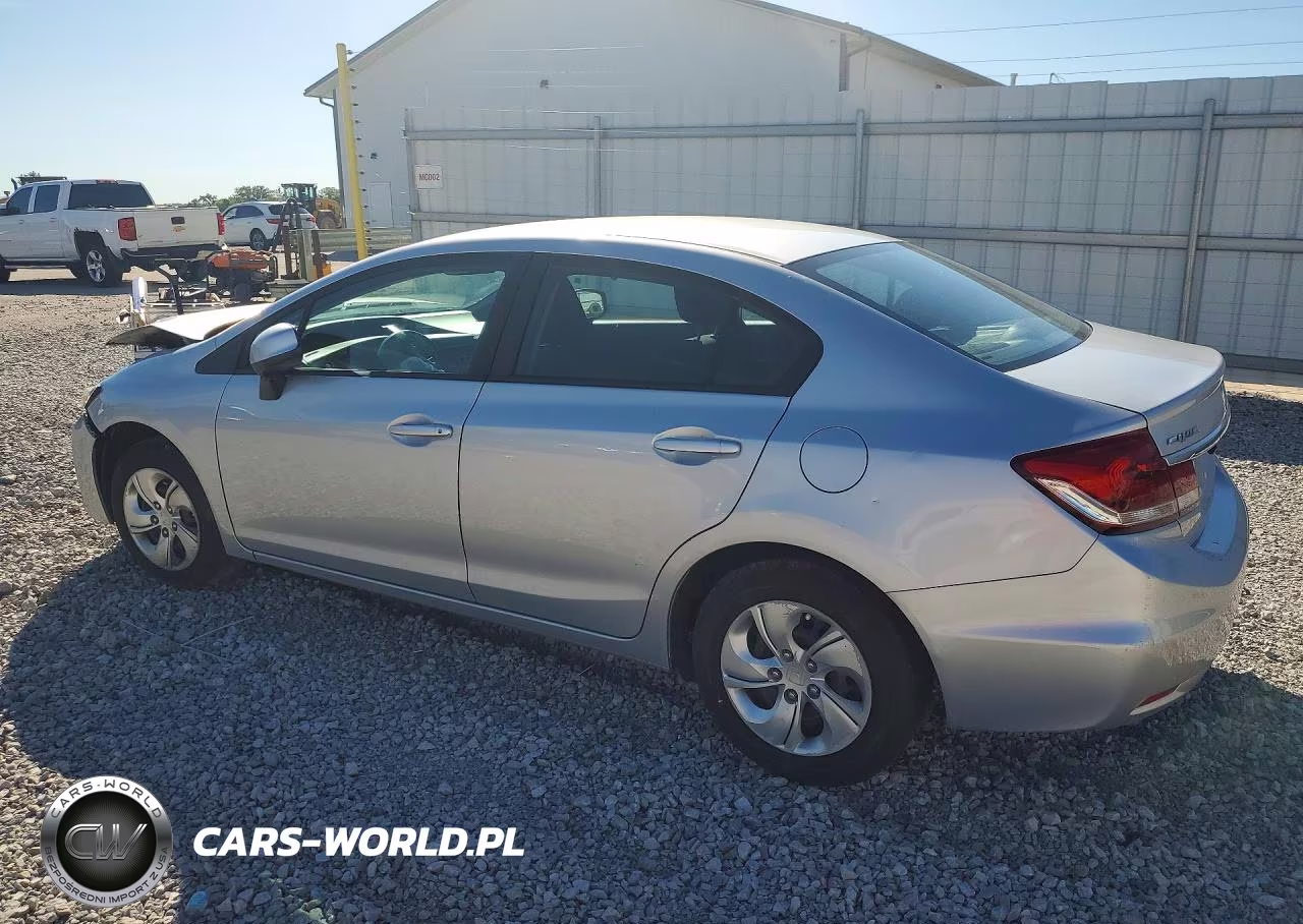 2013 Honda Civic Lx VIN:2HGFB2F53DH580513 - 2