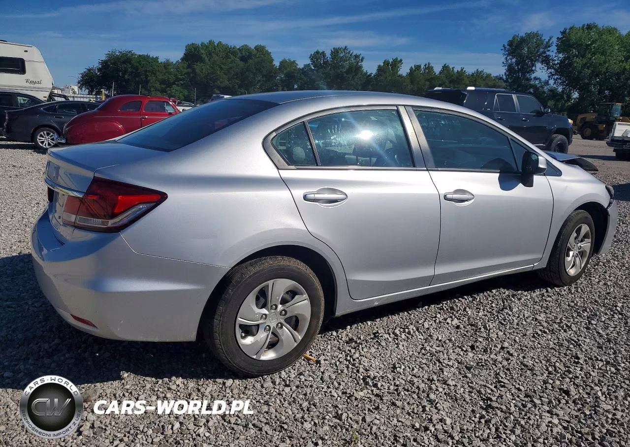 2013 Honda Civic Lx VIN:2HGFB2F53DH580513 - 3