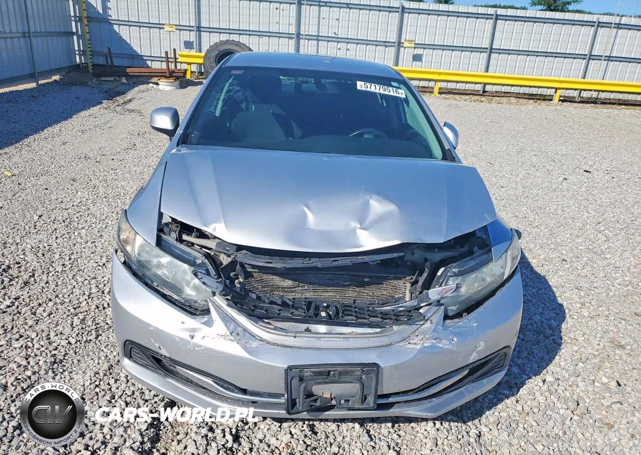 2013 Honda Civic Lx VIN:2HGFB2F53DH580513 - 5
