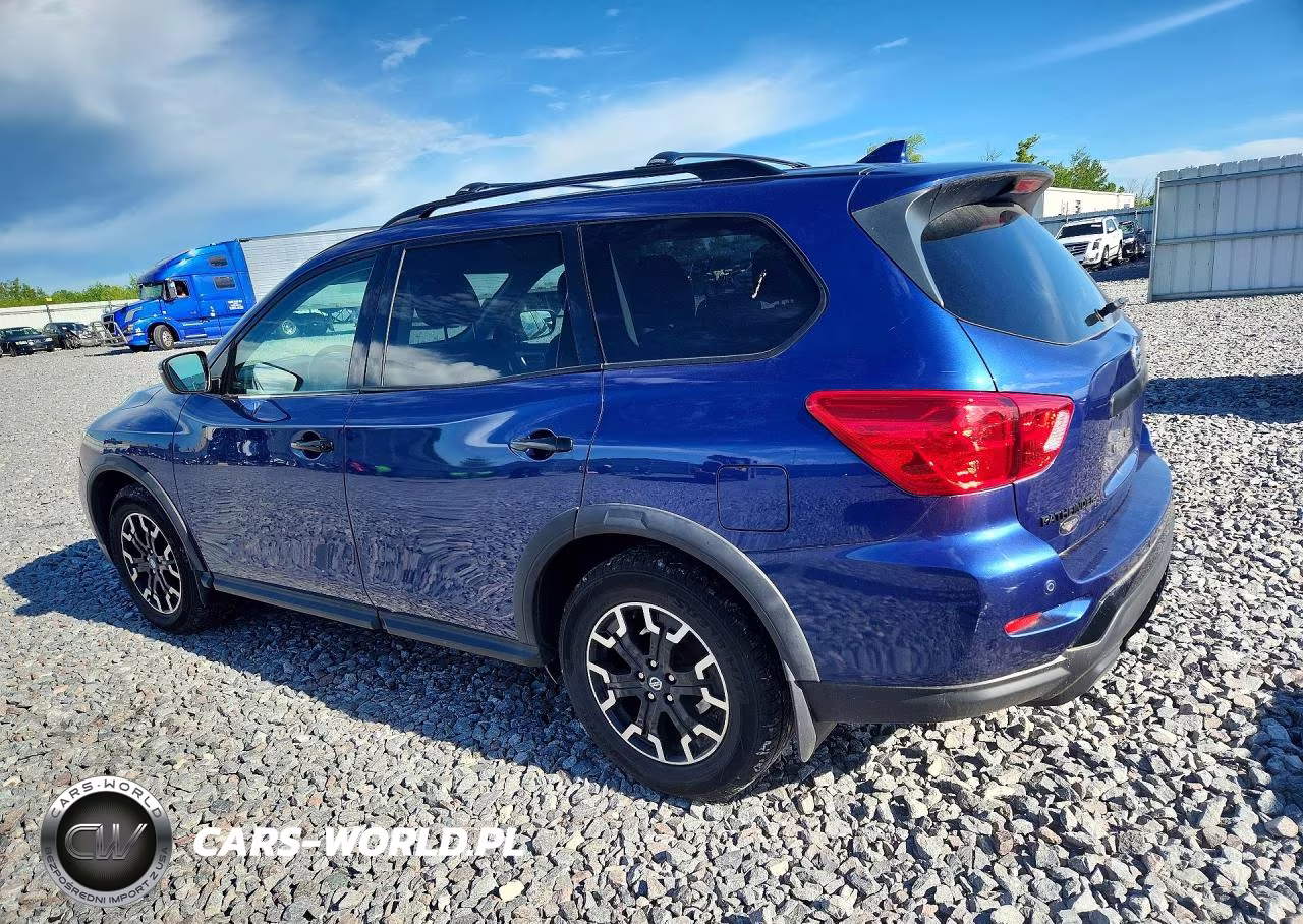 2020 Nissan Pathfinder Sv VIN:5N1DR2BM0LC578035 - 2