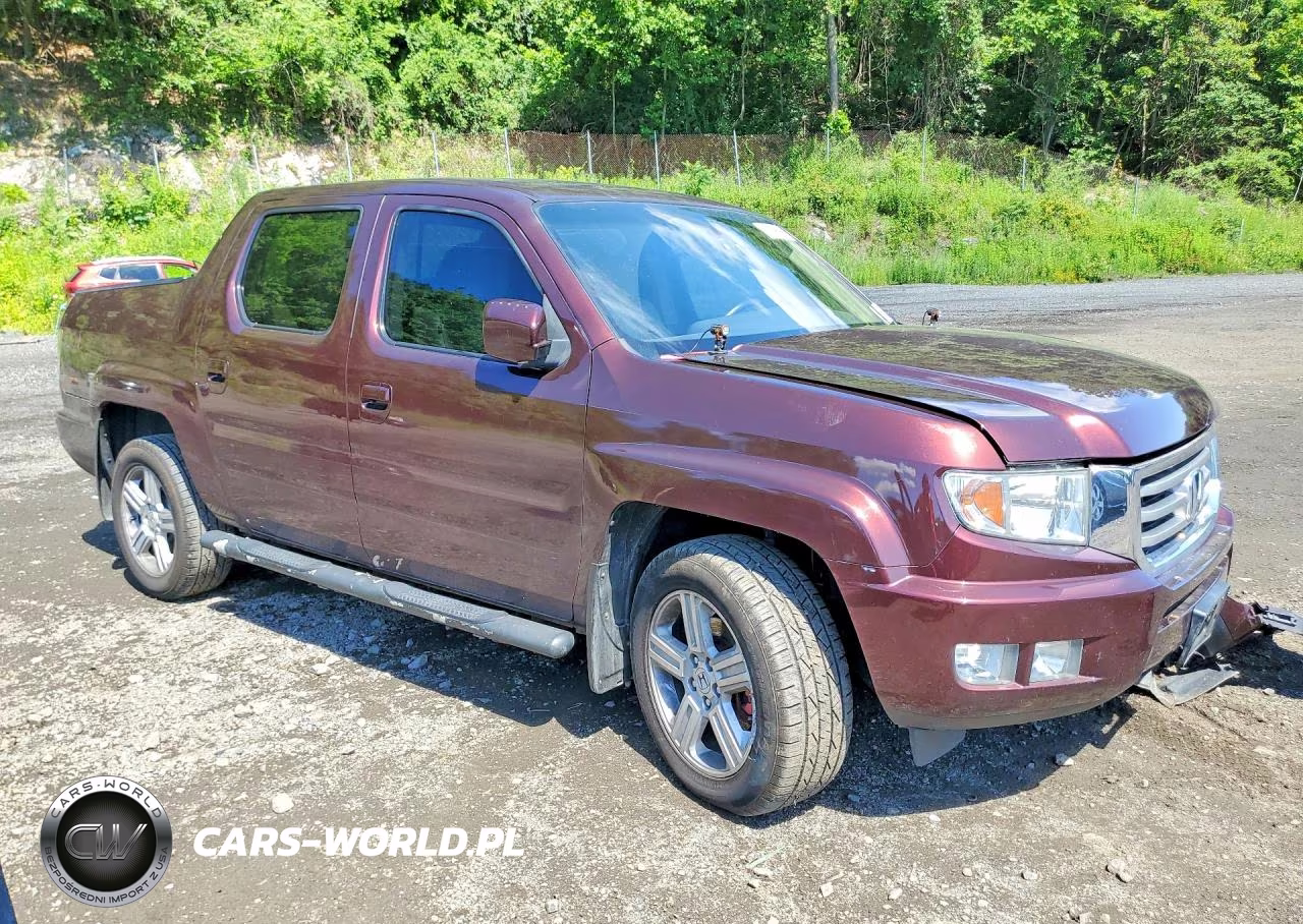 2012 Honda Ridgeline Rtl VIN:5FPYK1F51CB457239 - 4