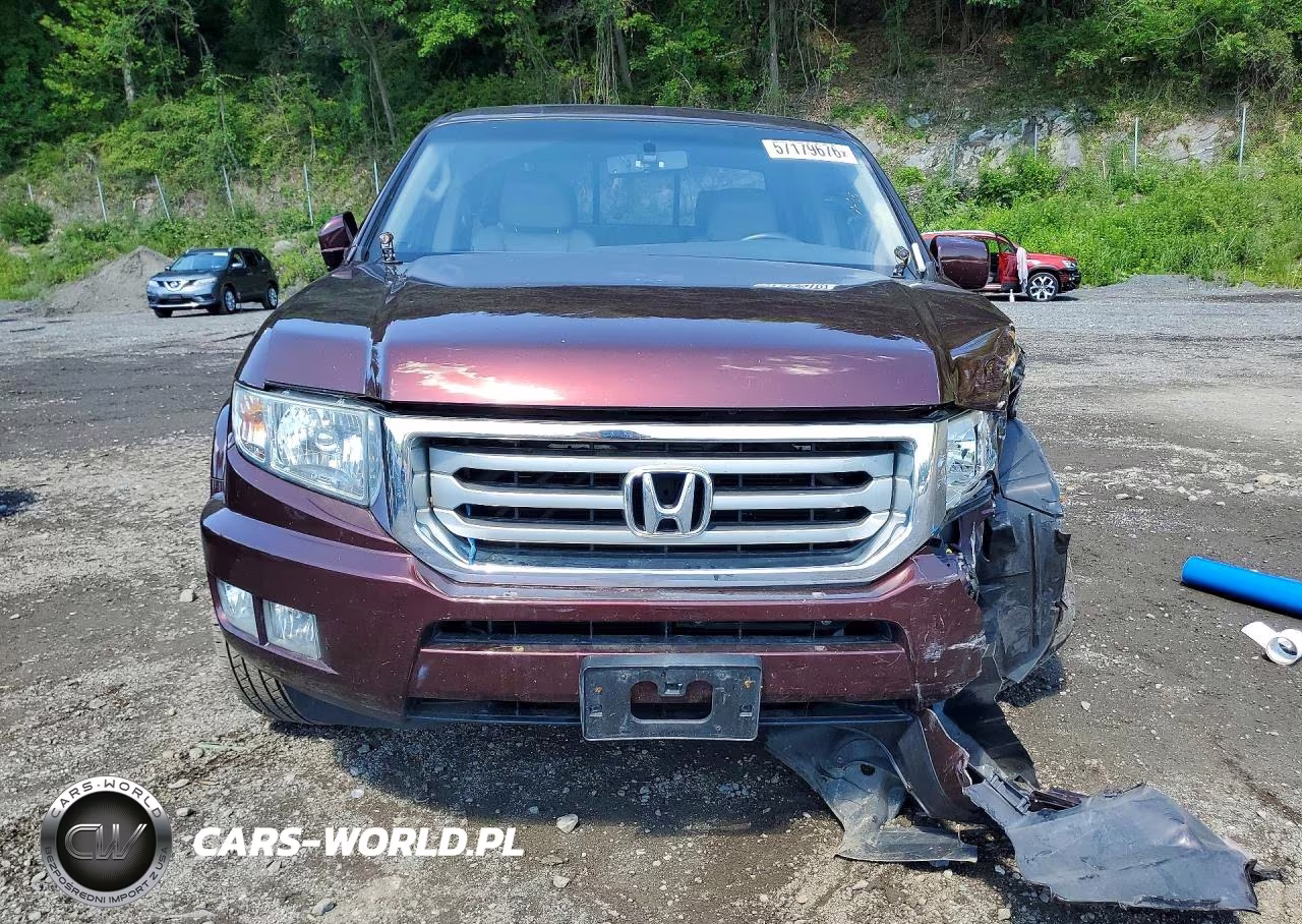 2012 Honda Ridgeline Rtl VIN:5FPYK1F51CB457239 - 5