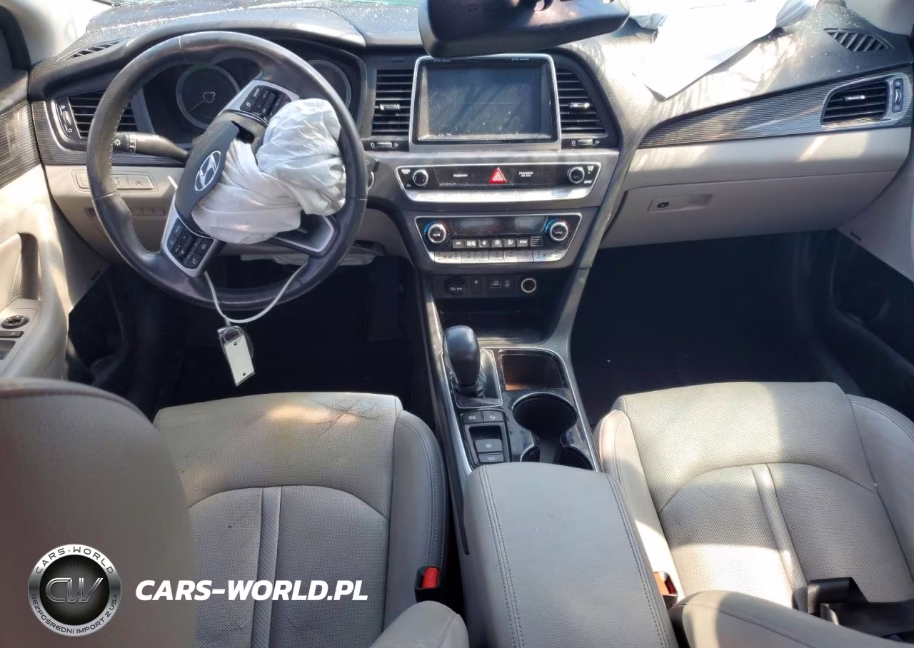 2018 Hyundai Sonata Hybrid Limited VIN:KMHE34L32JA083951 - 8