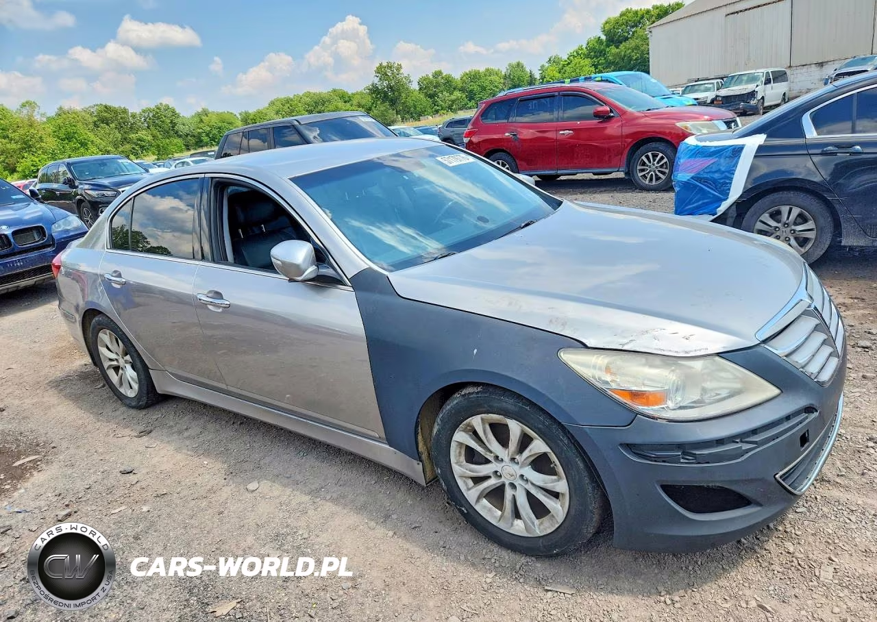 2012 Hyundai Genesis 3.8L VIN:KMHGC4DD0CU176534 - 4