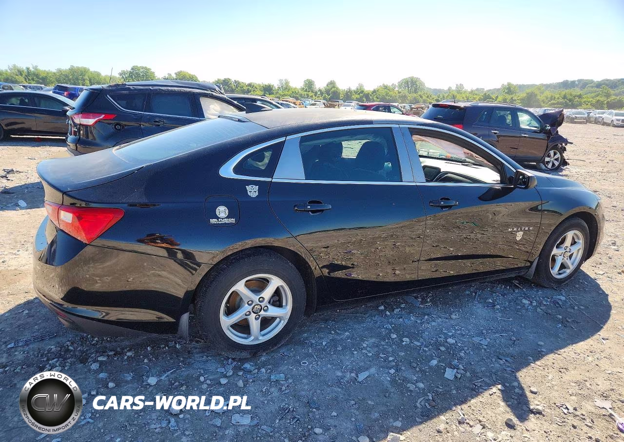 2017 Chevrolet Malibu Ls VIN:1G1ZB5ST0HF225574 - 3