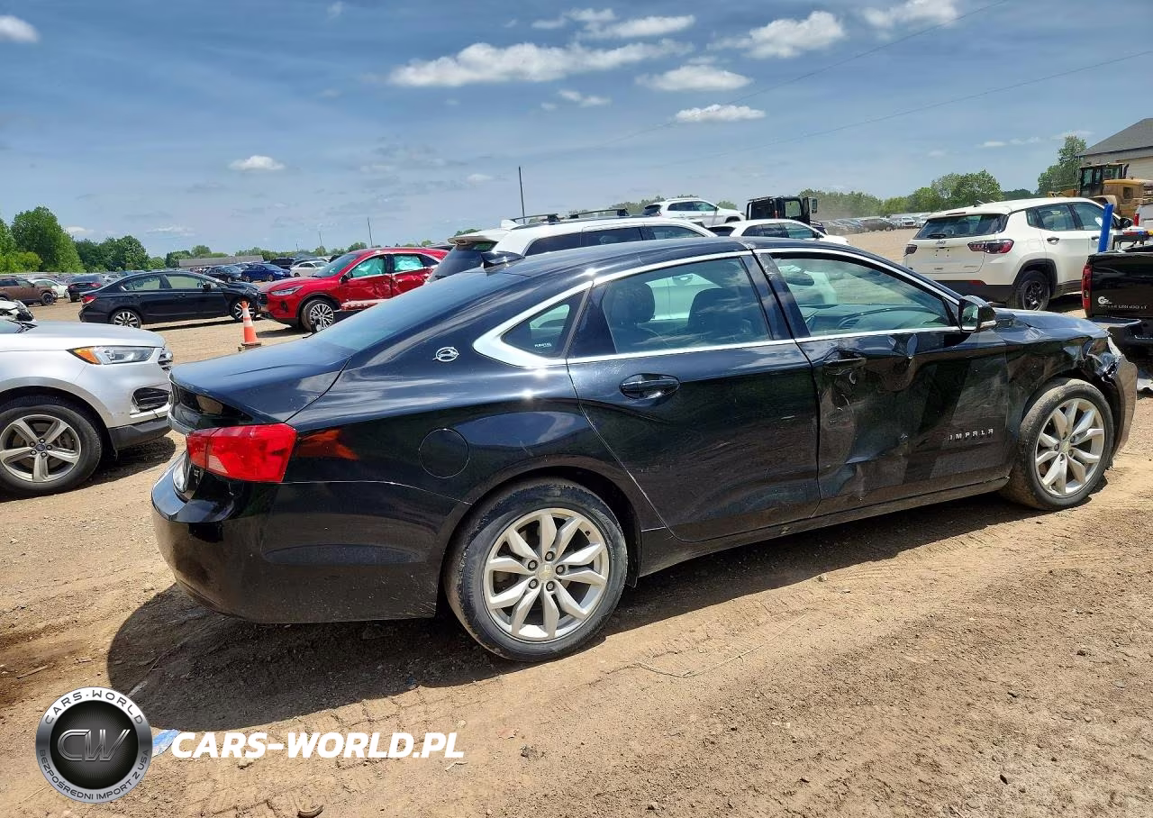 2017 Chevrolet Impala Lt VIN:2G1105S3XH9107737 - 3