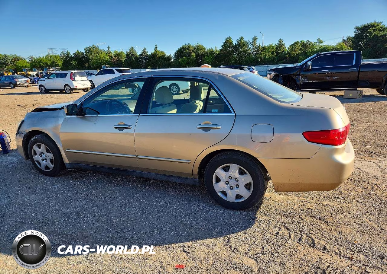 2005 Honda Accord Lx VIN:1HGCM56475A143345 - 2