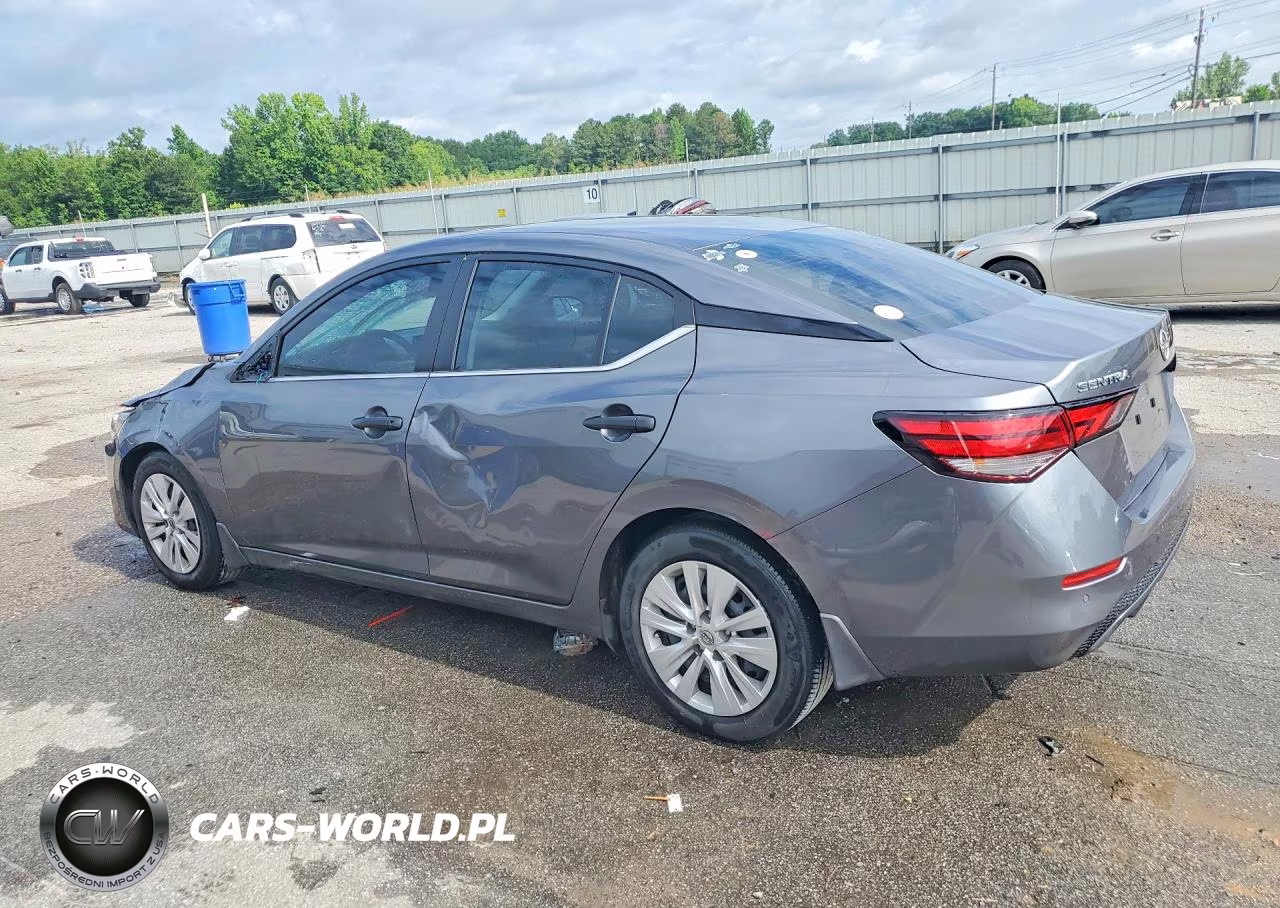 2025 Nissan Sentra S VIN:3N1AB8BV3SY292650 - 2