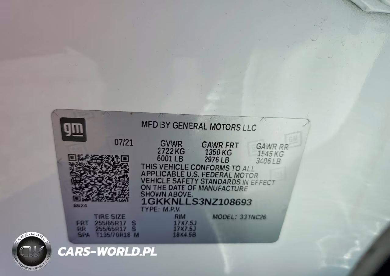 2022 GMC Acadia At4 VIN:1GKKNLLS3NZ108693 - 13