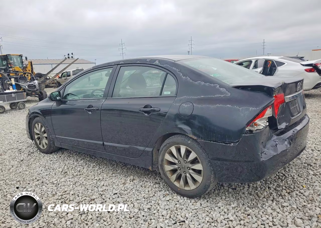 2009 Honda Civic Exl VIN:2HGFA16999H501613 - 2