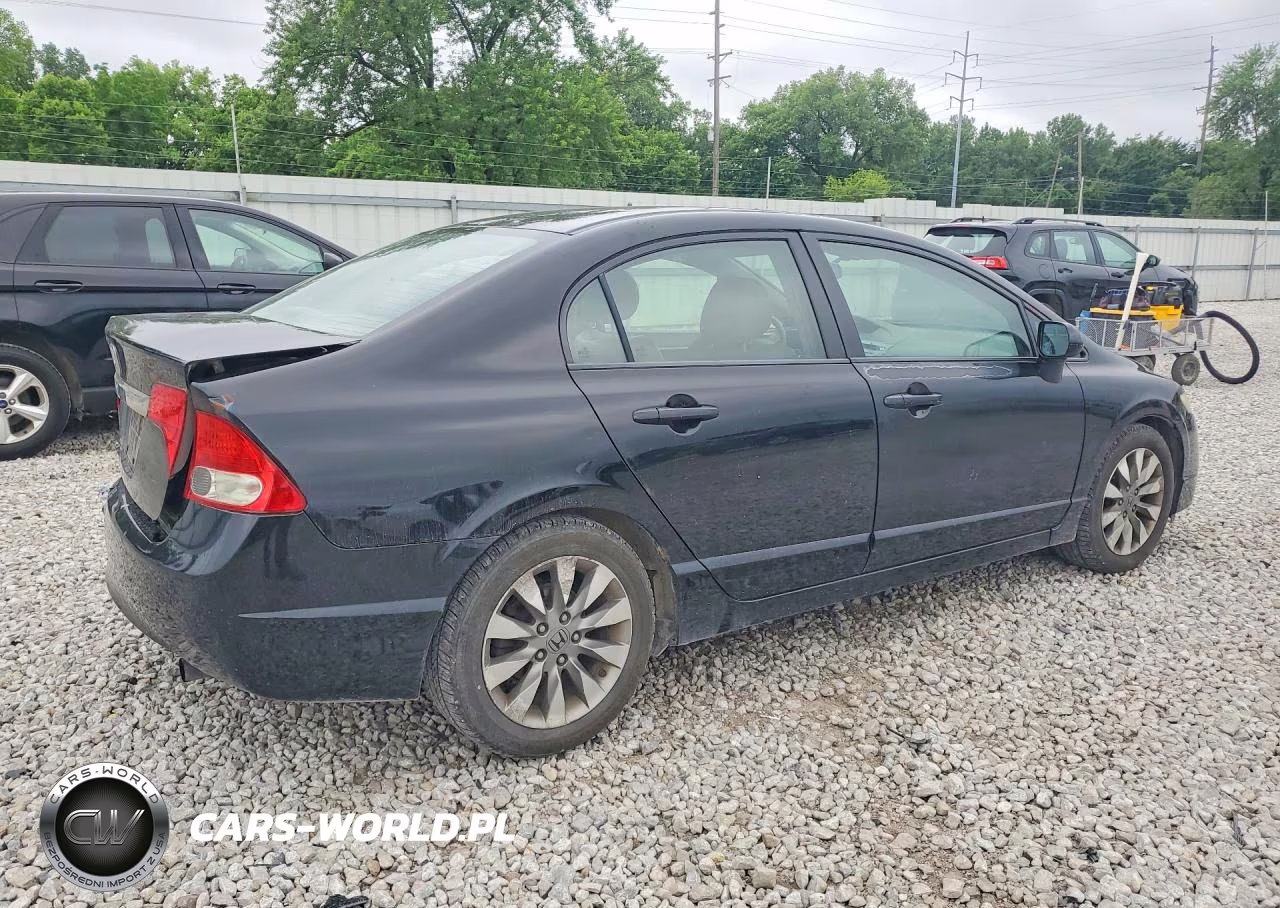 2009 Honda Civic Exl VIN:2HGFA16999H501613 - 3