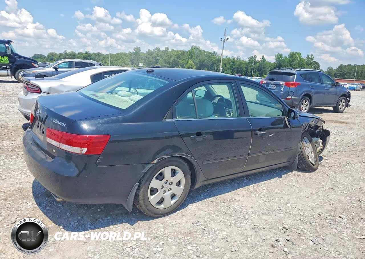 2008 Hyundai Sonata Gls VIN:5NPET46F18H394400 - 3