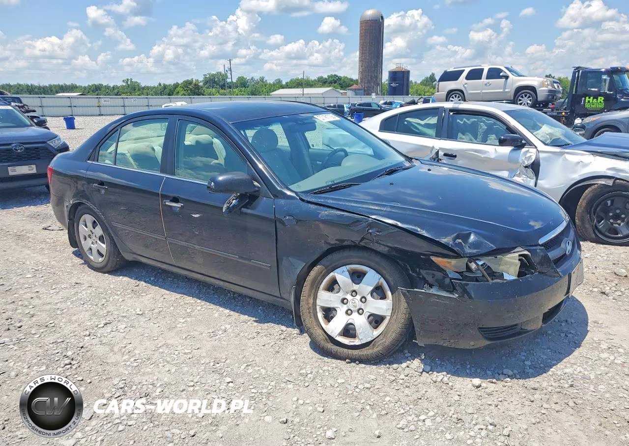 2008 Hyundai Sonata Gls VIN:5NPET46F18H394400 - 4
