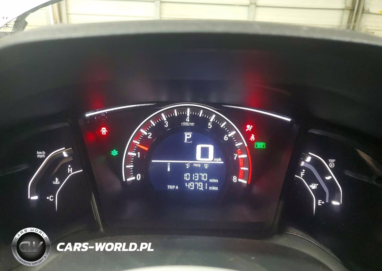 2016 Honda Civic Lx VIN:19XFC2F54GE098760 - 9