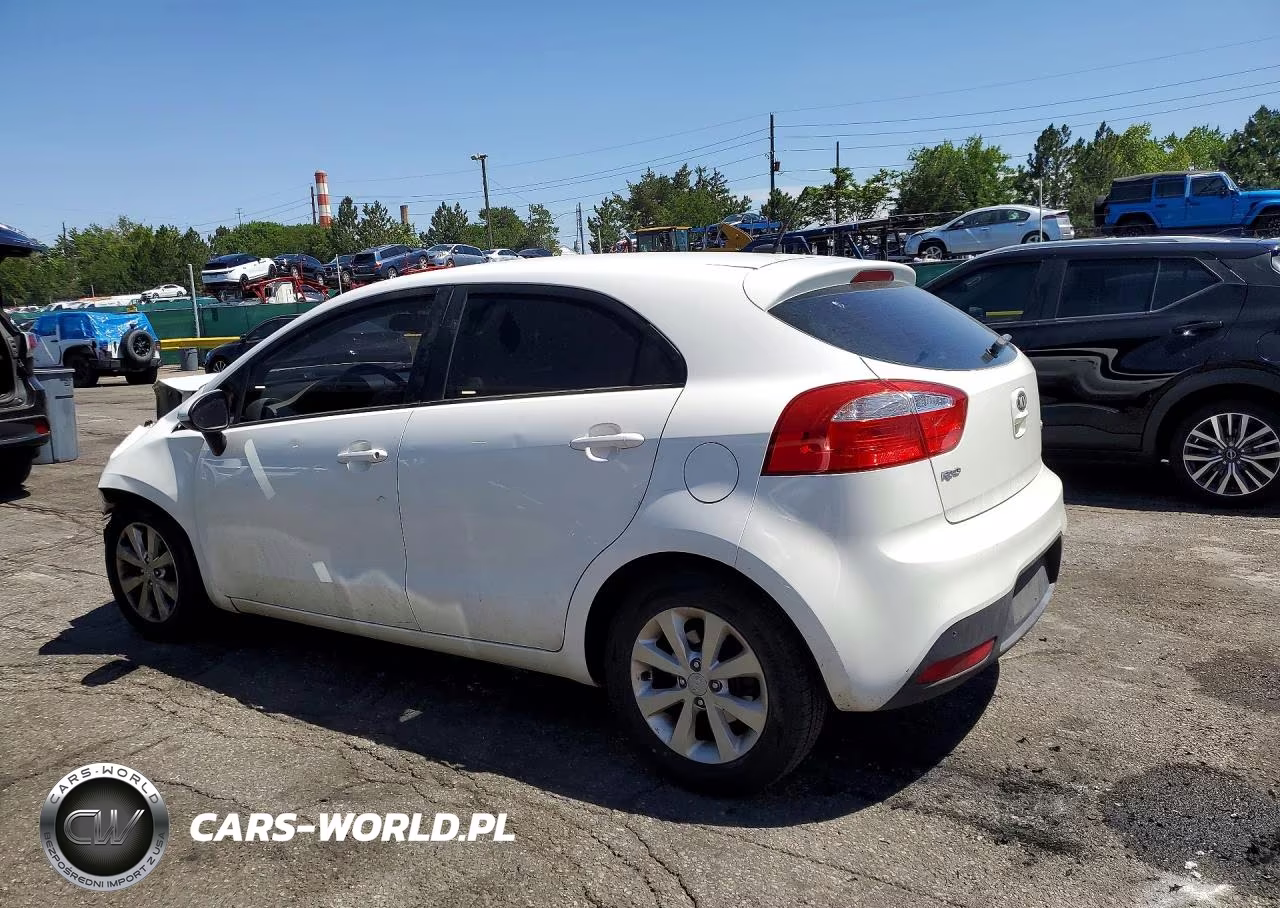 2013 Kia Rio VIN:KNADN5A39D6137463 - 2