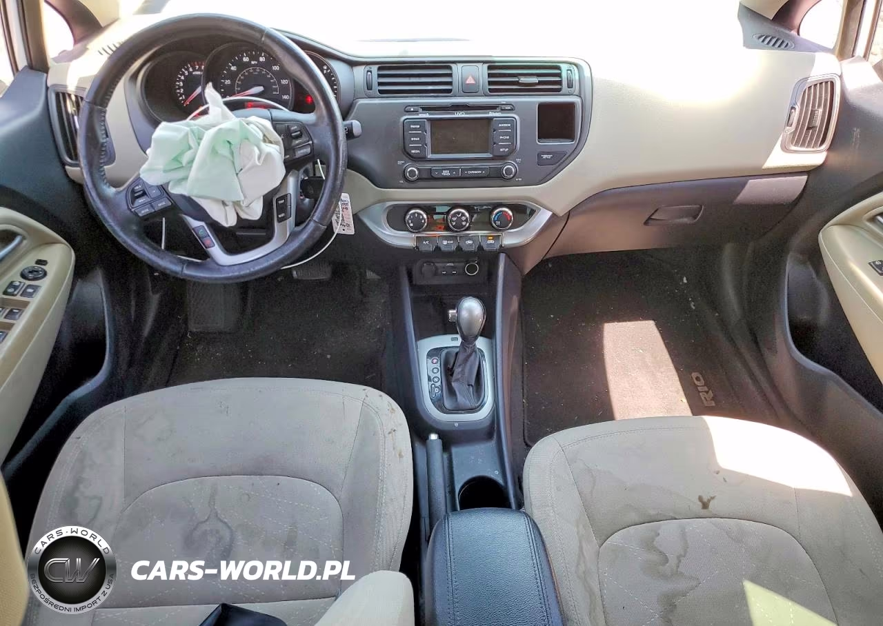 2013 Kia Rio VIN:KNADN5A39D6137463 - 8