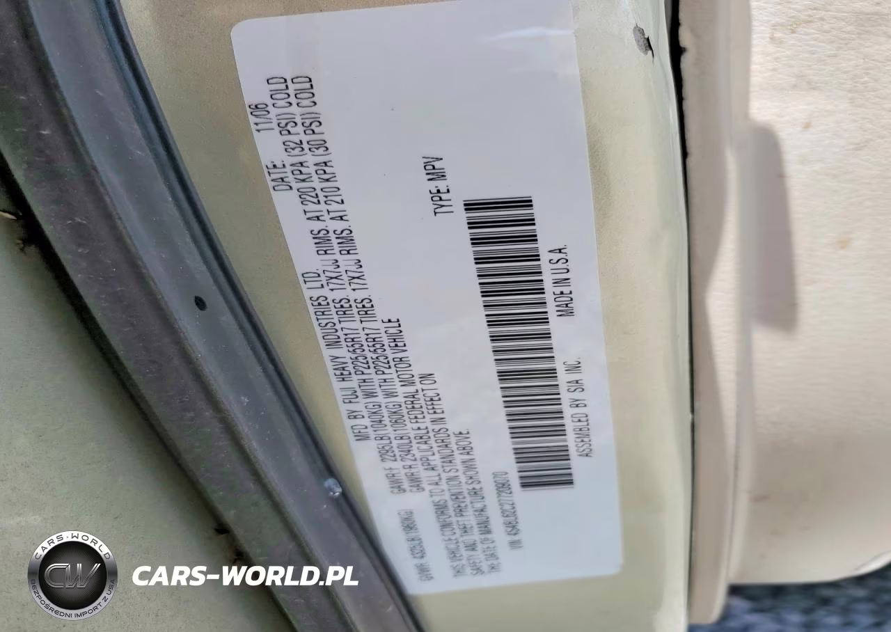 2007 Subaru Legacy Outback 2.5I Limited VIN:4S4BL62C277209070 - 12