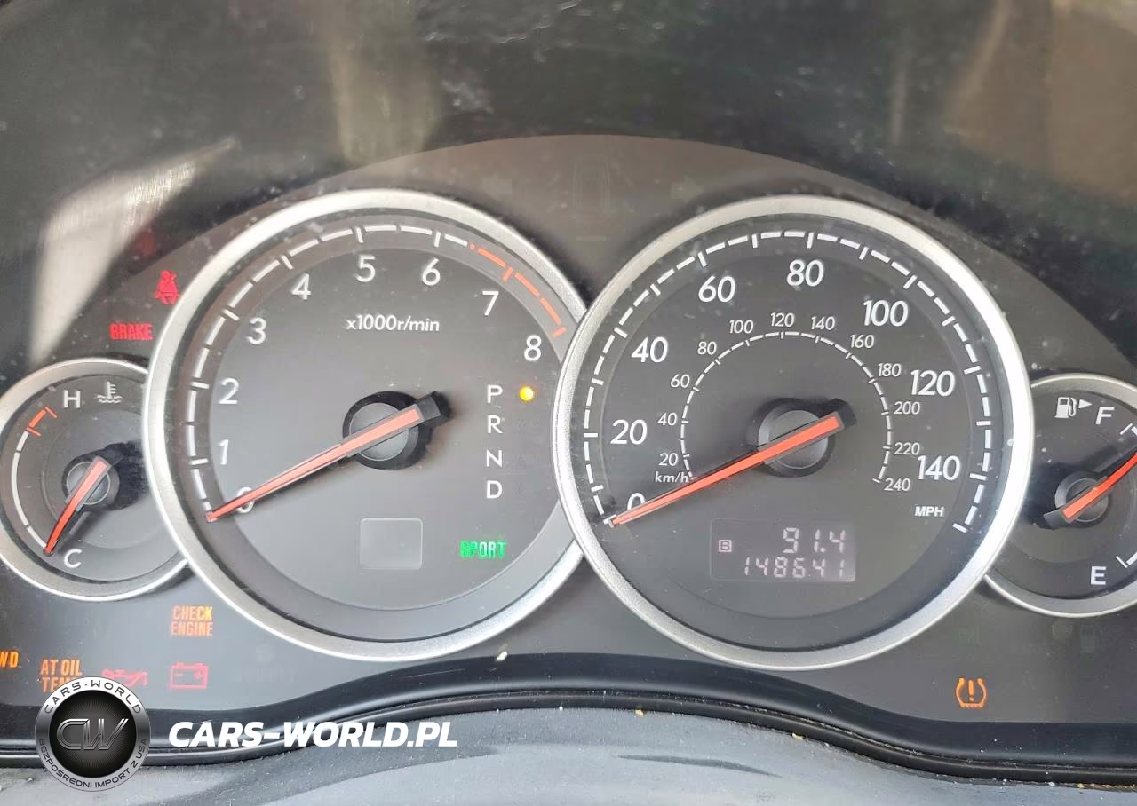 2007 Subaru Legacy Outback 2.5I Limited VIN:4S4BL62C277209070 - 9