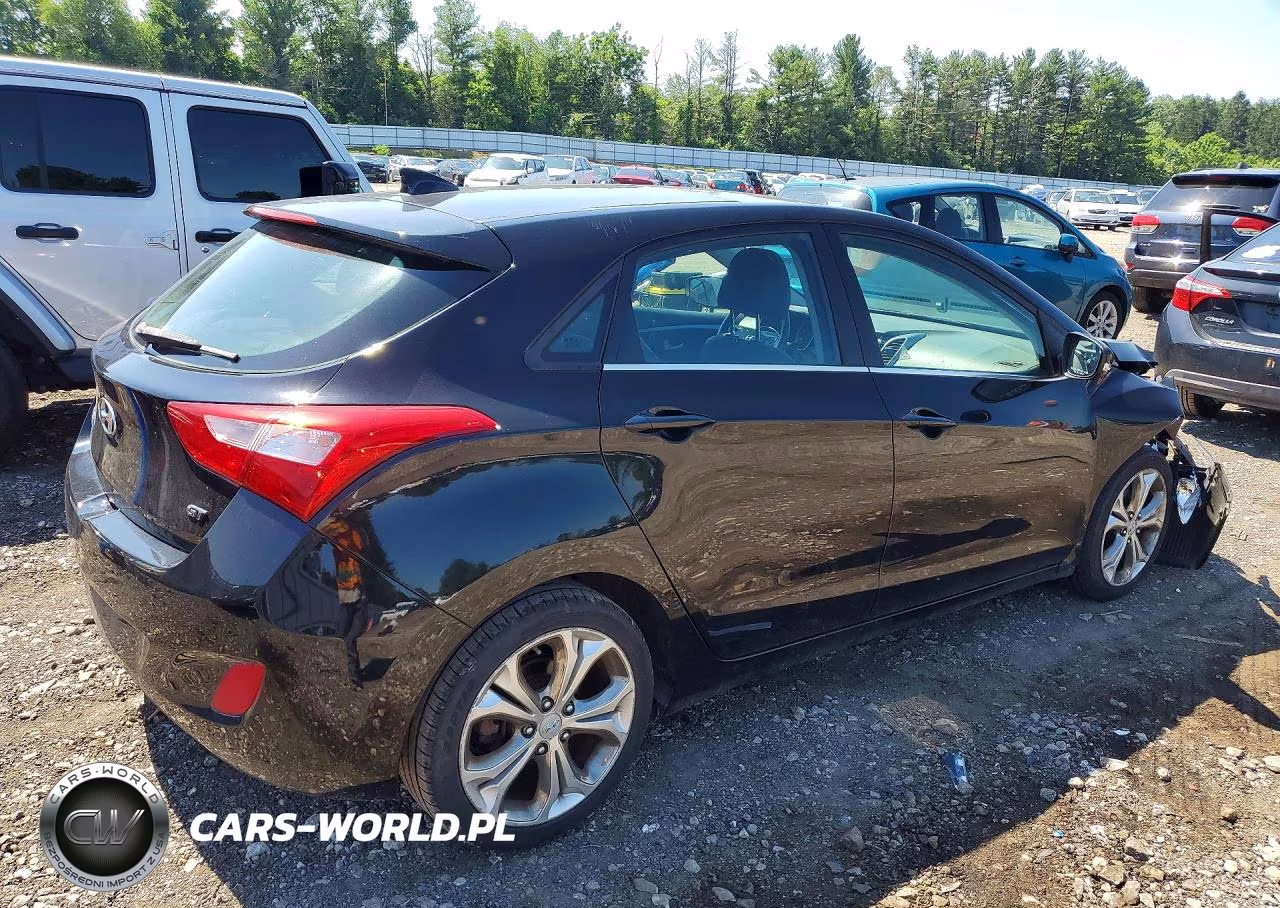 2013 Hyundai Elantra Gt Base VIN:KMHD35LE5DU059603 - 3
