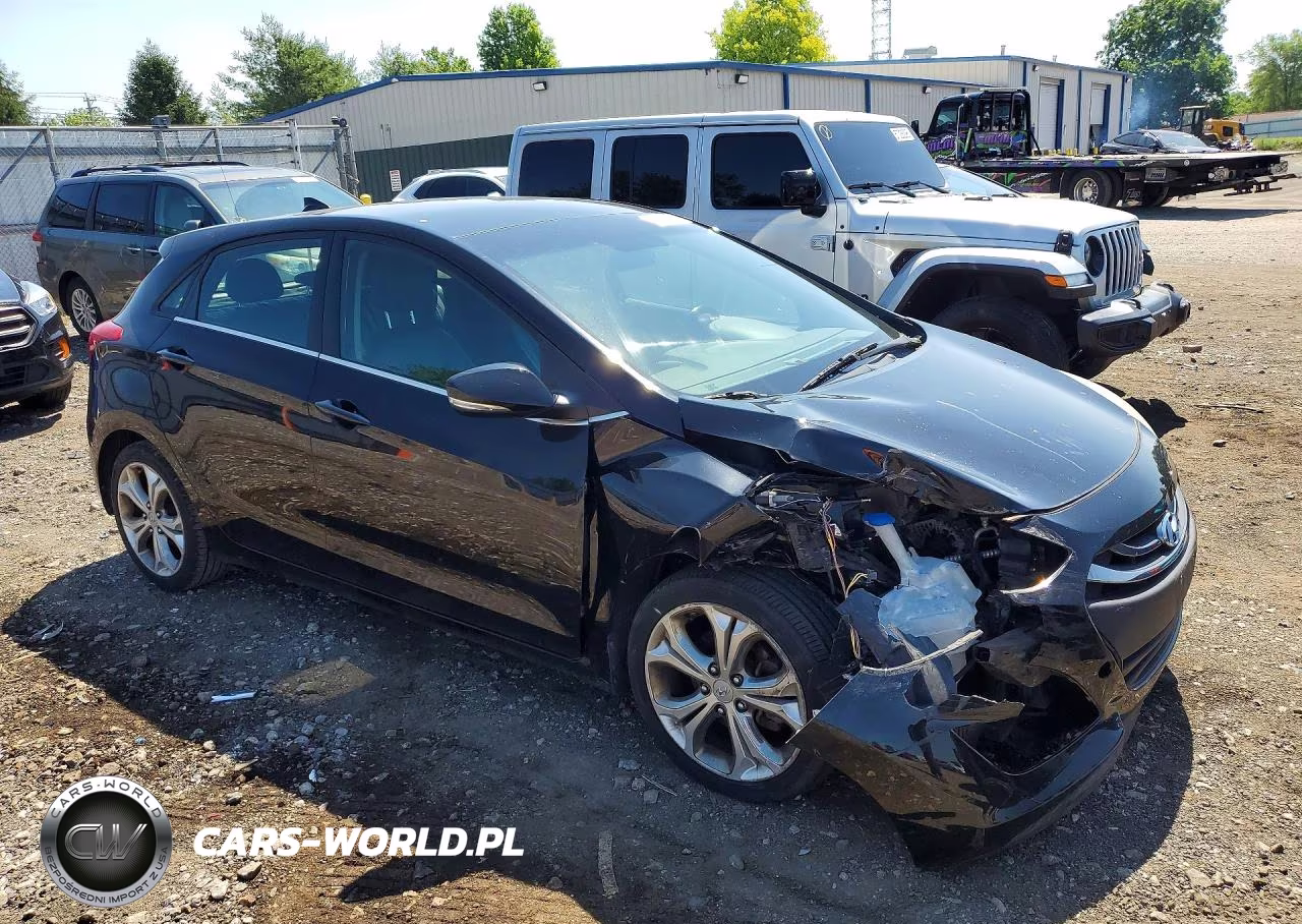 2013 Hyundai Elantra Gt Base VIN:KMHD35LE5DU059603 - 4