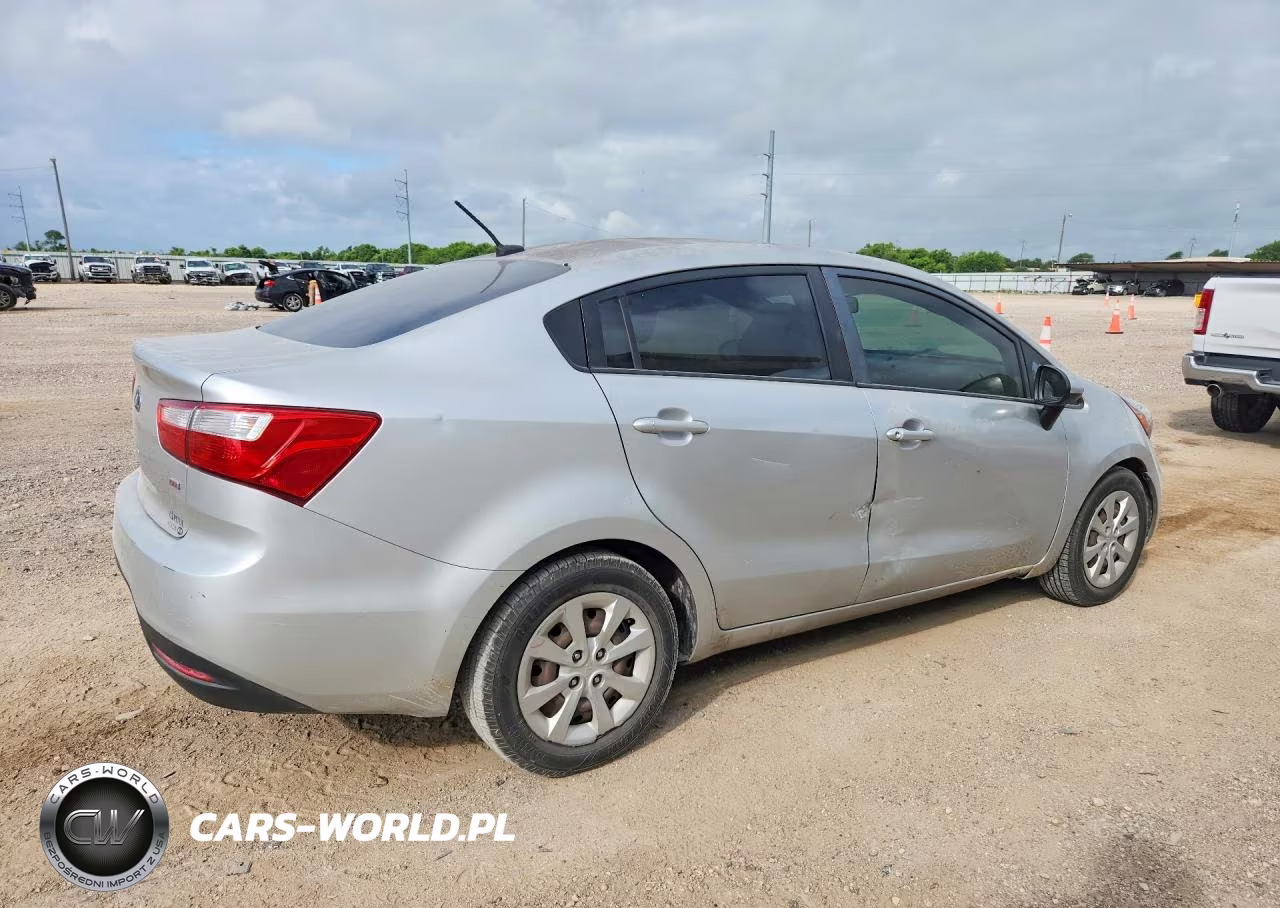 2013 Kia Rio Lx VIN:KNADM4A35D6281315 - 3