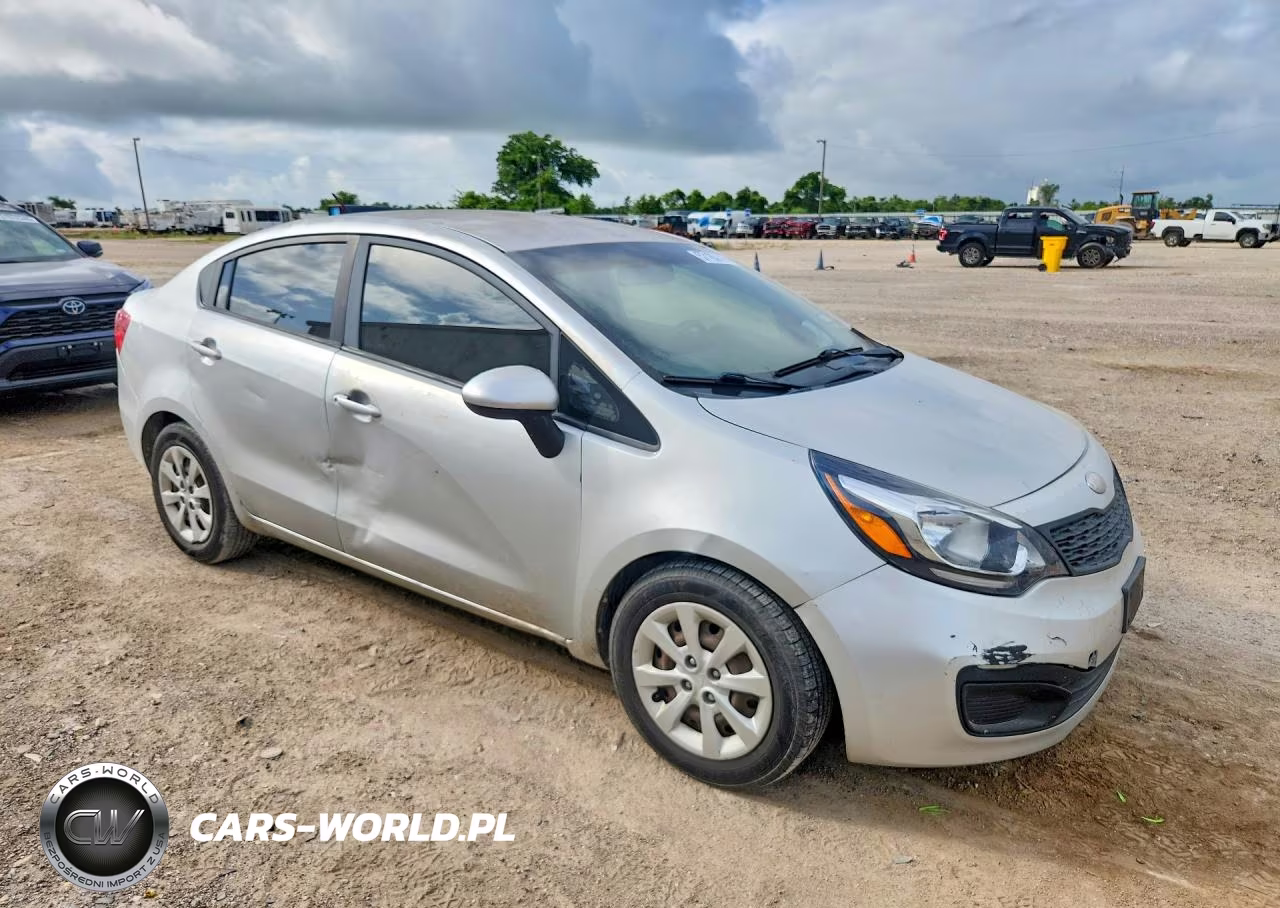 2013 Kia Rio Lx VIN:KNADM4A35D6281315 - 4