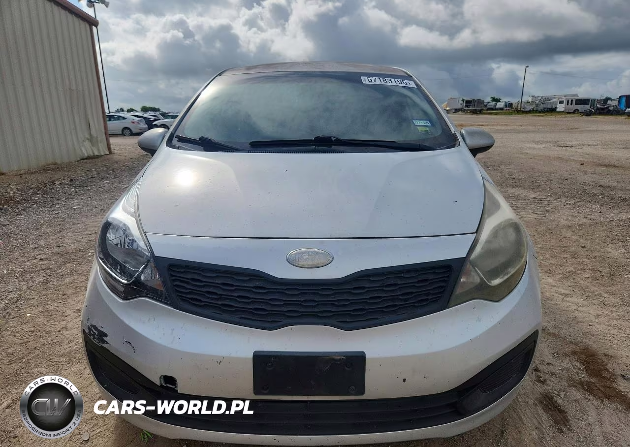 2013 Kia Rio Lx VIN:KNADM4A35D6281315 - 5