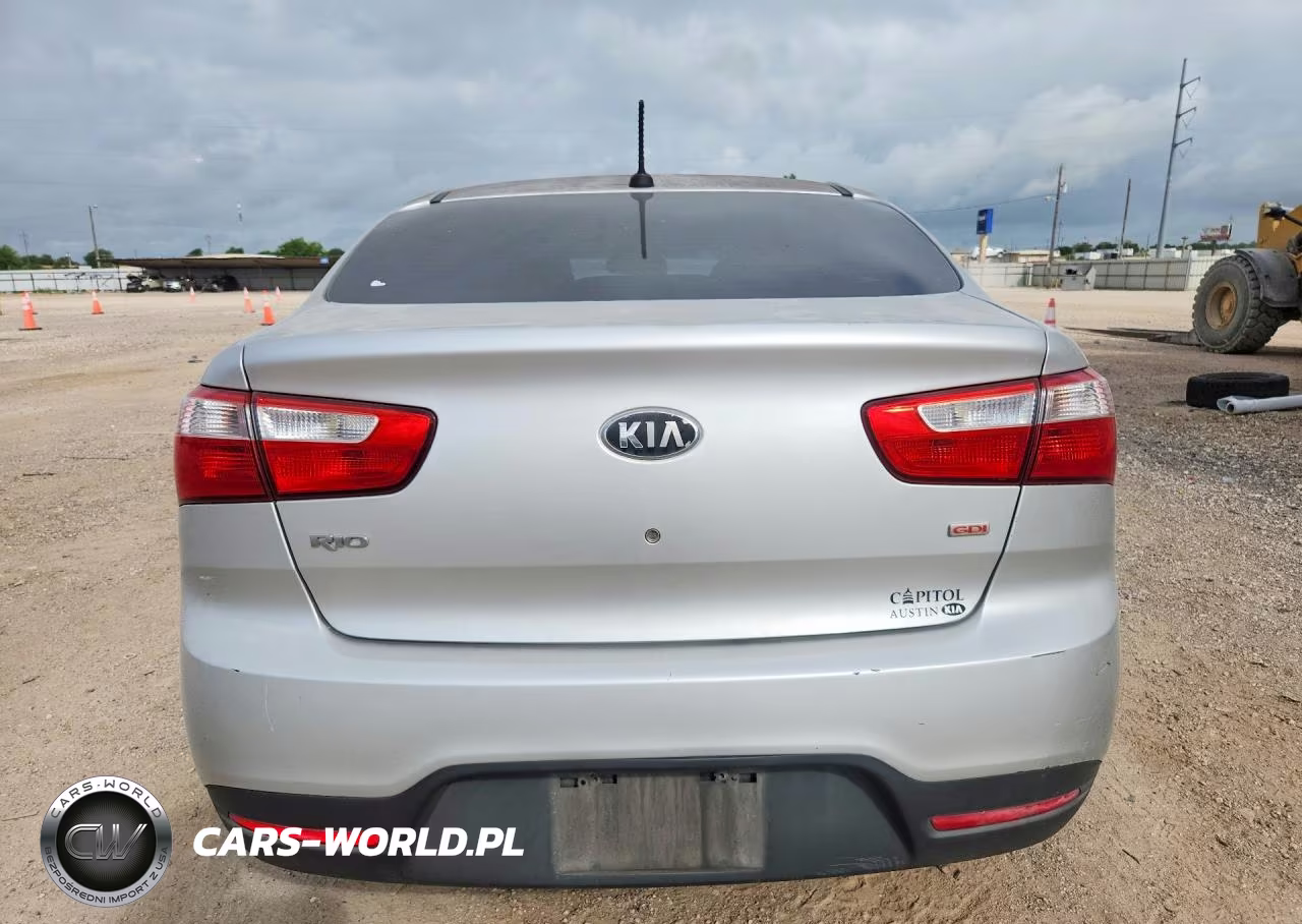 2013 Kia Rio Lx VIN:KNADM4A35D6281315 - 6