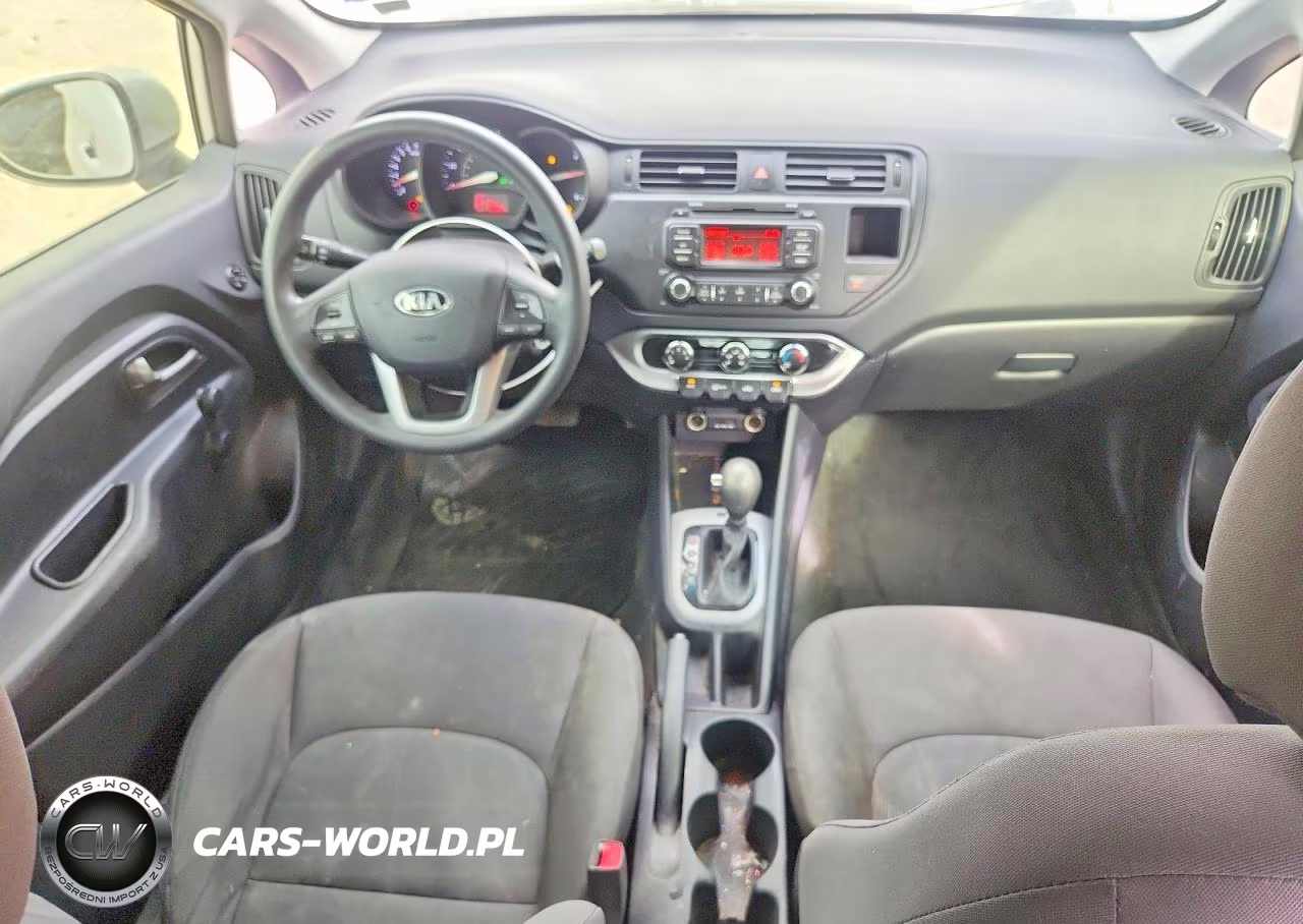 2013 Kia Rio Lx VIN:KNADM4A35D6281315 - 8