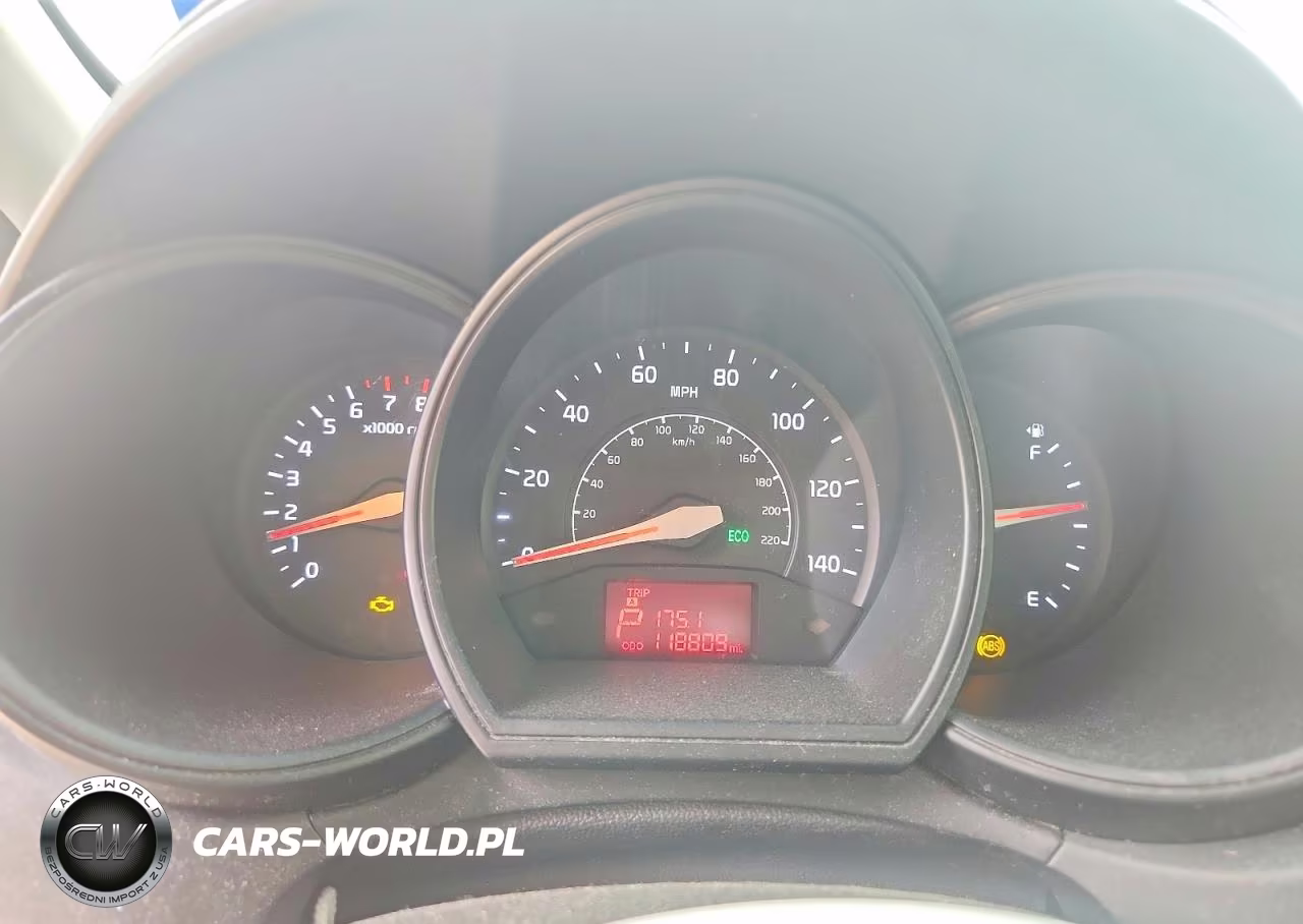2013 Kia Rio Lx VIN:KNADM4A35D6281315 - 9