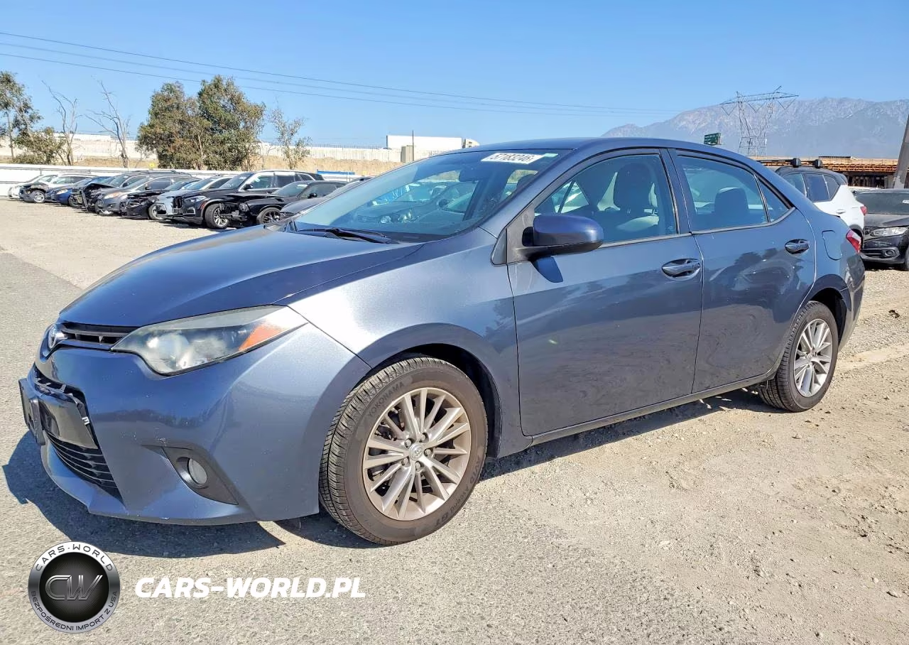 2015 Toyota Corolla Le Plus – zdjęcie 1 z 12